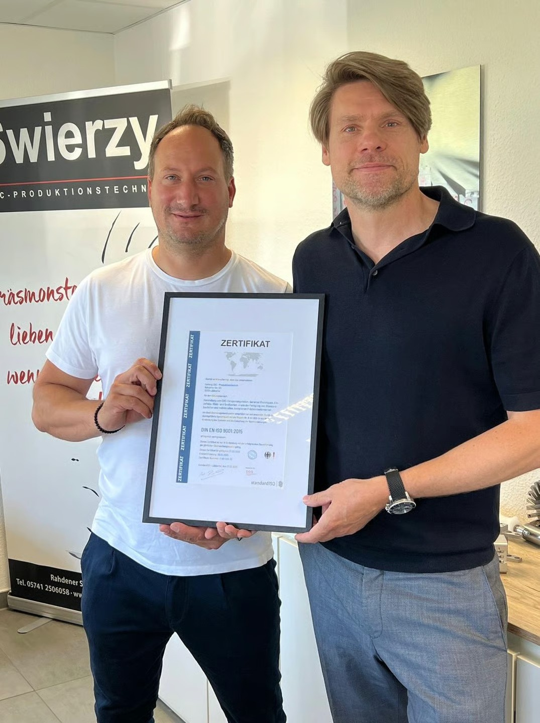 Erfolgsgeschichte Swierzy CNC Produktionstechnik